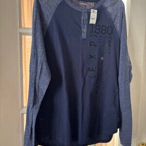 Men’s Express Long sleeve Henley